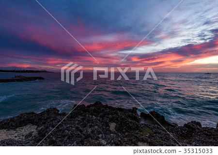 Sunset in the aftermath 35315033