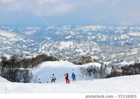 滑雪勝地 35316903