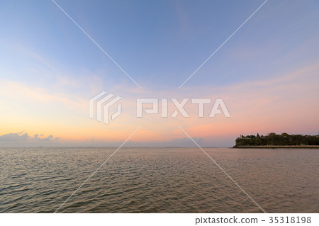 Morning of Nusa Dua in Bali Morning of Nusa Dua in Bali 35318198