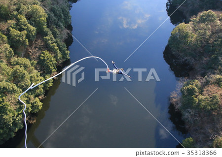 Japan's No. 1 Bungee Jump Dragon Bridge Japan's No. 1 Bungee Jump Dragon Bridge 35318366