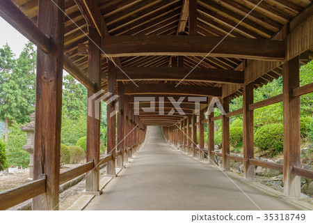 Okayama Kibitsu Shrine Corridor Okayama Kibitsu Shrine Corridor 35318749