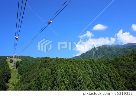 A view from Mt. Hakkai ropeway 35319332