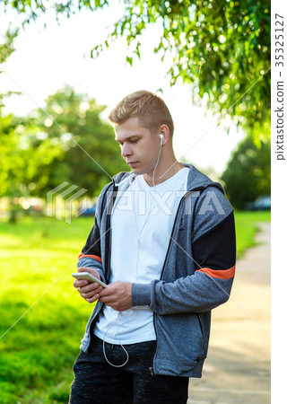 A man is an athlete in nature, a street in the 35325127