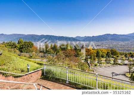 Kofu Basin overlooking from the hill Kofu Basin overlooking from the hill 35325162