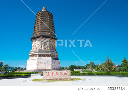 Liao Zhongjing Ruins/Daiming Tower Ningcheng, Chifeng, Inner Mongolia, China Liao Zhongjing Ruins/Daiming Tower Ningcheng, Chifeng, Inner Mongolia, China 35328384