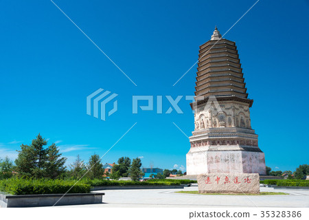 遼中井遺址/寧明大名塔，內蒙古赤峰 35328386