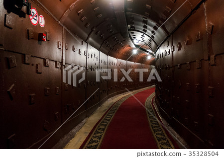 Tunnel at Bunker-42, anti-nuclear underground 35328504