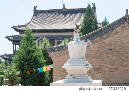 Tibetan Buddhist temple Biei Shuang Baotou City, Inner Mongolia, China 35328929