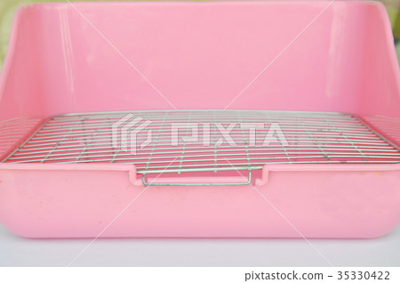 pink excrete plastic pot for rabbit and rodent use pink excrete plastic pot for rabbit and rodent use 35330422