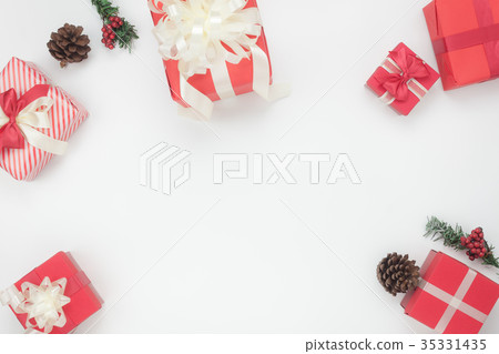Overhead shot ornament Merry Christmas Overhead shot ornament Merry Christmas 35331435