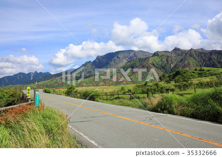 Summer Aso panorama line Bochusen drive course 35332666