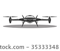 Drone quadcopter icon,Vector 35333348