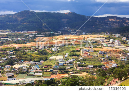 Dalat city, view from Robin hill, Dalat, Lam Dong 35336603