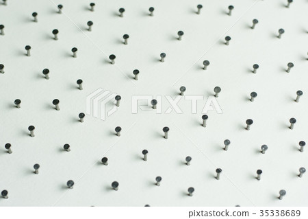 Group of Concrete nails Galvanized dip on paper Group of Concrete nails Galvanized dip on paper 35338689