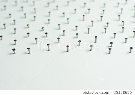 Group of Concrete nails Galvanized dip on paper Group of Concrete nails Galvanized dip on paper 35338690