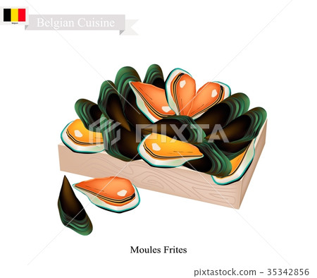 Moules Frites, A National Dish of Belgium 35342856