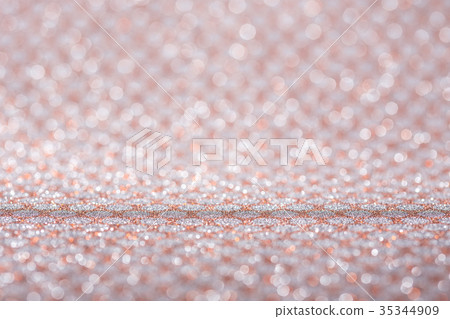 Christmas and New Year Background. Bright Christmas Lights. Festive or Holiday, New Year Abstract Blurred Defocused Background 35344909