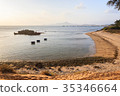 My Hiep beach in sunset, Ninh Thuan, Vietnam 35346664