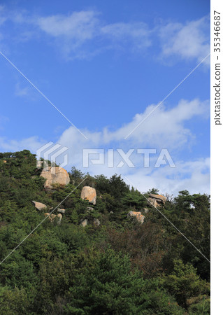 Three summits of Kojima peninsula Three summits of Kojima peninsula 35346687