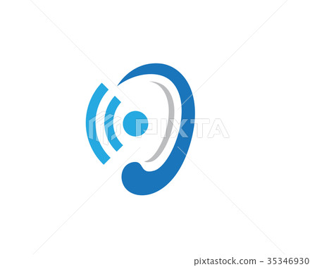 Hearing Logo Template vector Hearing Logo Template vector 35346930