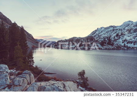 Lake in Sierra Nevada 35347231