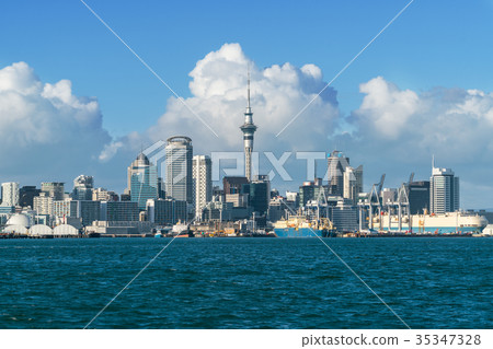 Auckland city skyline, New Zealand Auckland city skyline, New Zealand 35347328