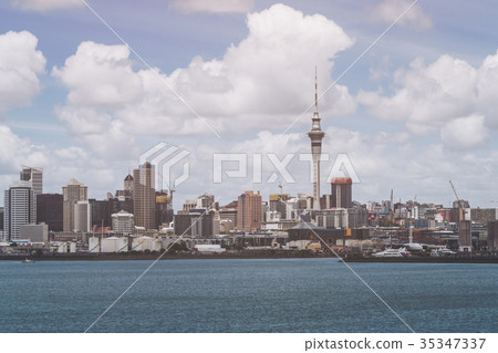 Auckland city skyline, New Zealand 35347337