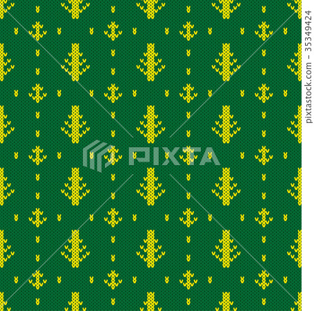Knitted pattern 35349424