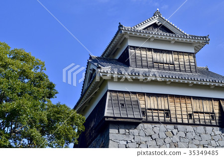 日本100座大城堡熊本城看不見（2016年10月） 35349485