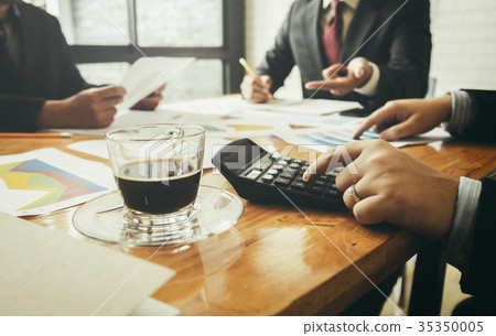 Business conferencing and meetings in the room 35350005