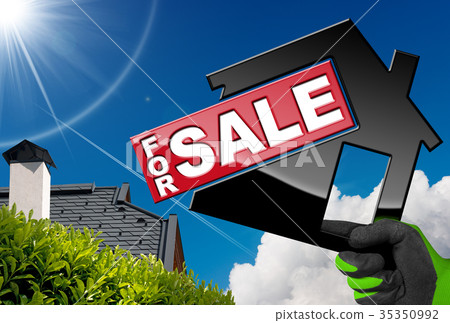 Symbol of a Model House For Sale 35350992