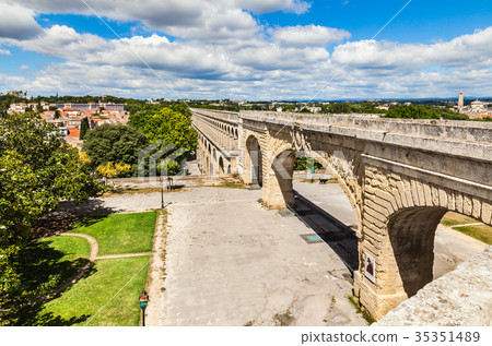 Aqueduct in Montpellier, France 35351489