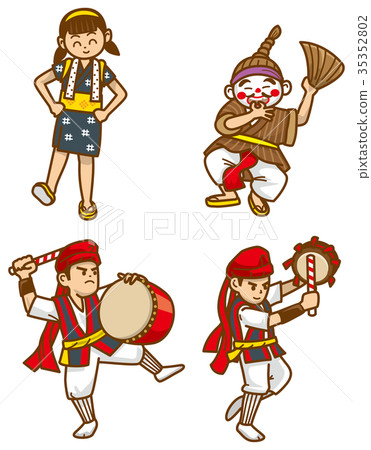 Acer image illustration set 35352802