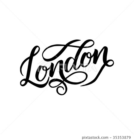 City logo isolated on white. London, Great Britain 35353879