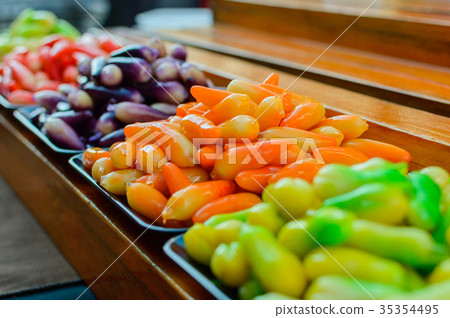 Asian sweet exotic street food 35354495