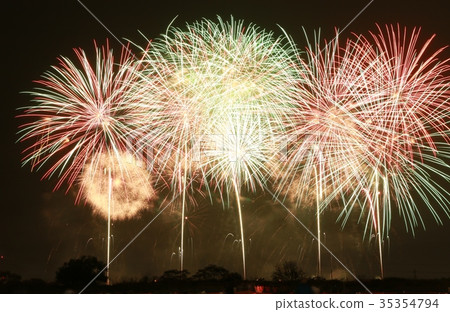 Konosu Fireworks Festival 2017 Wide Star Mine 35354794