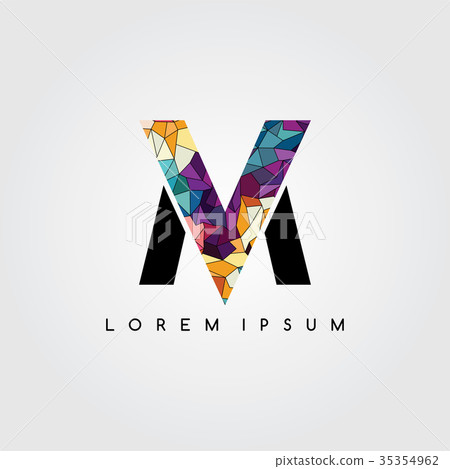 letter initial logotype logo abstract colorful letter initial logotype logo abstract colorful 35354962