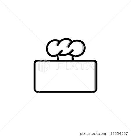 chef hat logo logotype theme with blank 35354967
