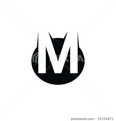 overlapped initial letter logo logotype theme 35354971