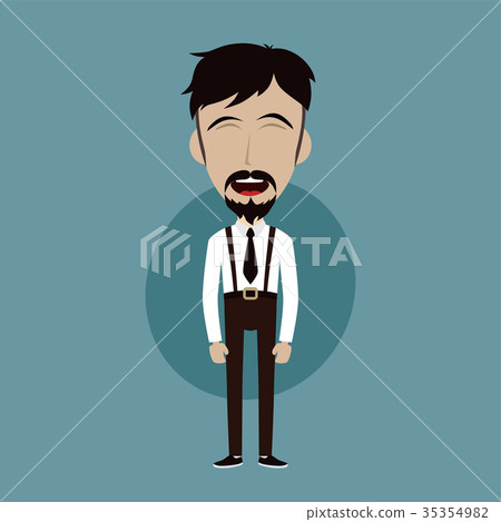 businessman office guy funny cartoon character businessman office guy funny cartoon character 35354982