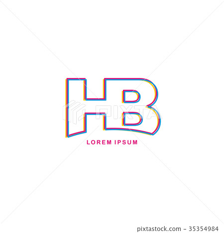 initial letter brand logo template logotype initial letter brand logo template logotype 35354984
