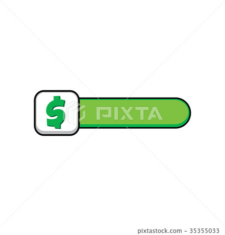 color game asset menu icon button vector 35355033