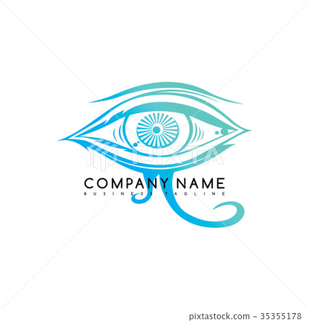 eye look see logo logotype template vector art eye look see logo logotype template vector art 35355178