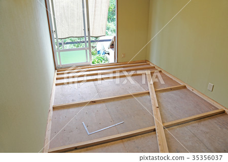 Floor replacement work tatami → flooring 35356037