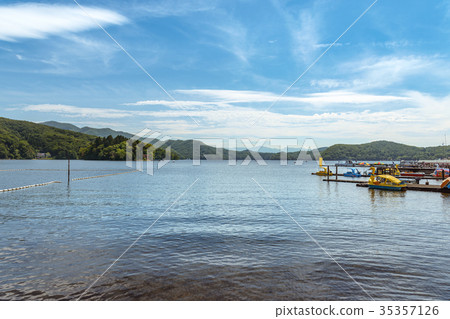 Landscape of Lake Nojiri Landscape of Lake Nojiri 35357126