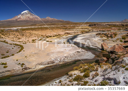 Nevado Sajama volcano 35357669