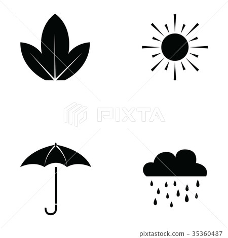 season icon set season icon set 35360487