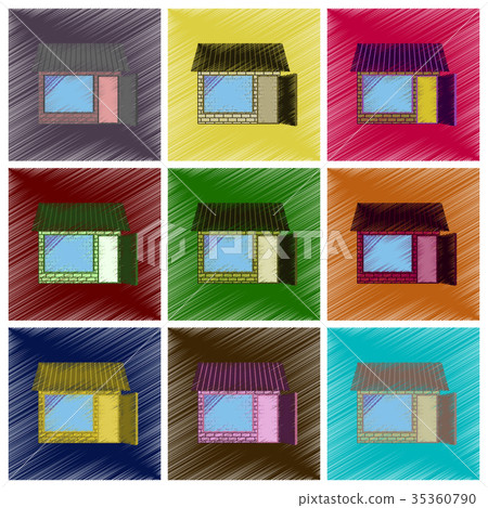 assembly flat shading style icons shop assembly flat shading style icons shop 35360790