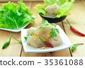 Tapioca Balls with Pork stuffed with various veget 35361088