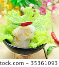 Tapioca Balls with Pork stuffed with various veget 35361093